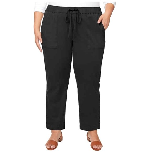 Buffalo David Bitton Pants - Soft Tencel Pull-On Pants * Buffalo David Bitton * Sz XXL * Black * Pockets